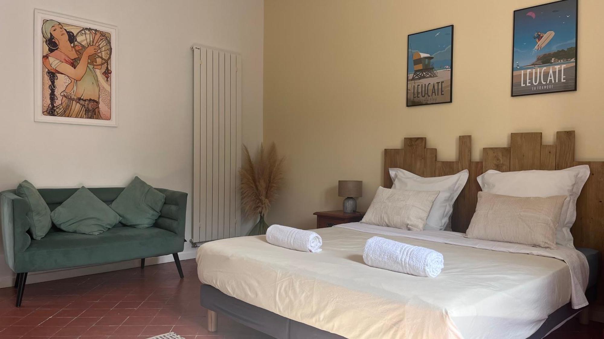 Abri Du Vent, Chambres Et Appartements Fitou Bagian luar foto